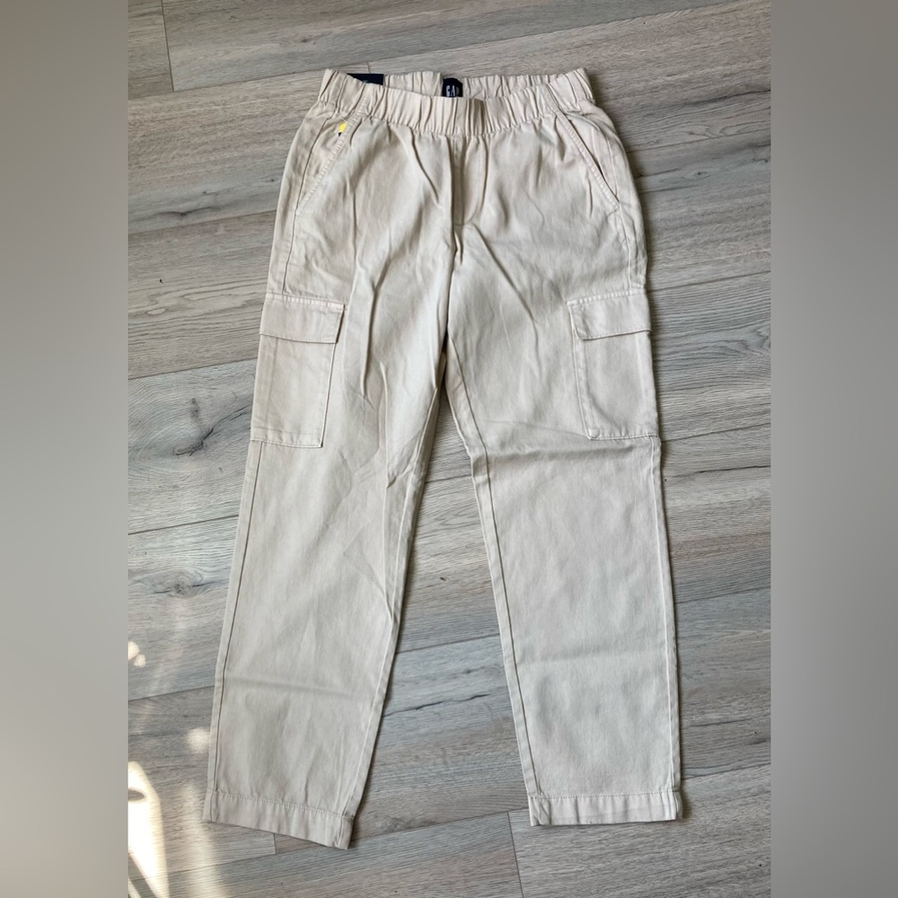 GAP Light Tan Twill Cargo Pants BNWT